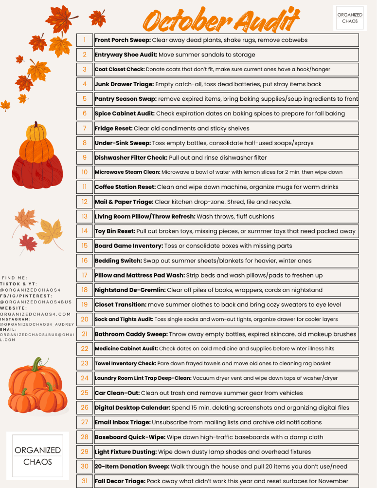 October Audit